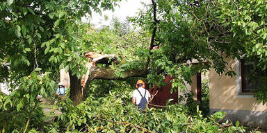 Schwere Unwetter über Österreich
