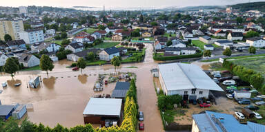 Verheerendes Hochwasser im Südburgenland