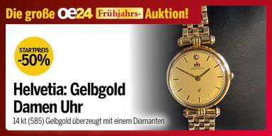 Helvetia Damen Uhr Gelbgold - oe24 Auktion März 26 - 1003