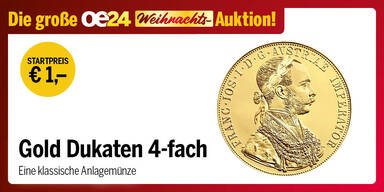 oe24 Auktion Dez 25 Gold Dukaten 4fach