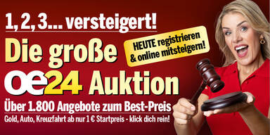 oe24.at Auktion &Uuml;ber 1.800 Angebote zum Best-Preis