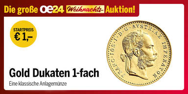 oe24 Auktion Dez 25 Gold Dukaten 1-fach