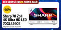oe24 Auktion Dez 25 Supersale Sharp 70 Zoll 4K Ultra HD LED