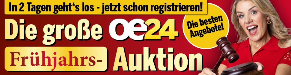 oe24 Auktion März 2026 0803 2 Tage noch