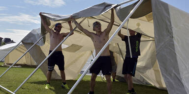 Asylstreit: Neue Zeltstadt als Tiefpunkt