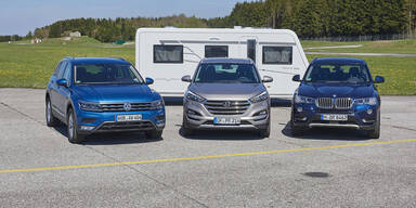 Tiguan, X3 und Tucson im Vergleichstest