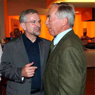 Viel Prominenz beim Länderspiel