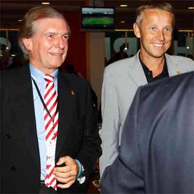 Viel Prominenz beim Länderspiel