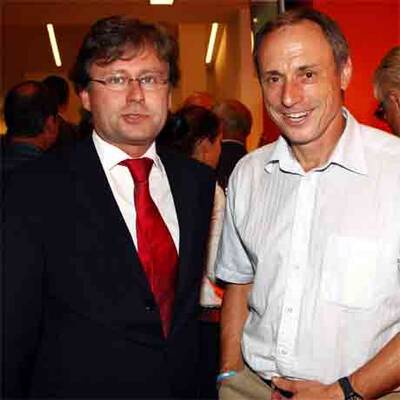 Viel Prominenz beim Länderspiel