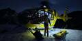 Freunde per Hubschrauber vom Traunstein geborgen