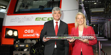 Neuer &Ouml;BB-Cityjet mit Elektro-Hybrid-Antrieb