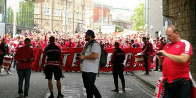 2000 Fans peitschten unser Team nach vorne