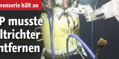 BP: Öl-Absaugtrichter arbeitet wieder