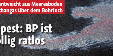 Neues Ölleck: BP ist völlig ratlos