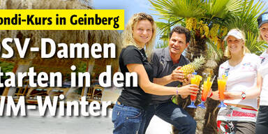 ÖSV-Damen starten mit Kondi-Kurs