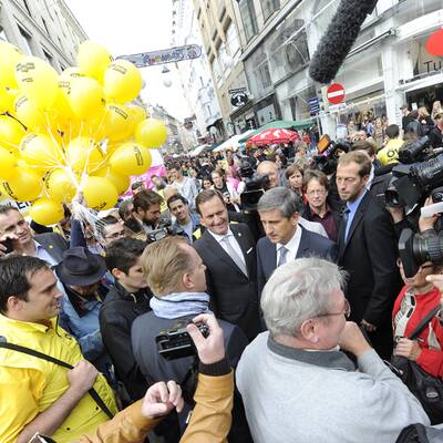 Wahlkampf-Finale der ÖVP