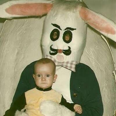Die gruseligsten Osterhasen der Welt
