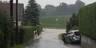Starkregen sorgt für Überschwemmungen