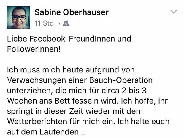 Oberhauser Facebook