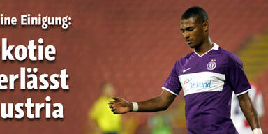 Okotie verlässt die Austria