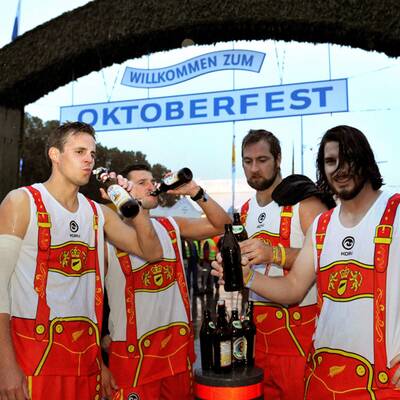 Verregneter Auftakt zum Oktoberfest