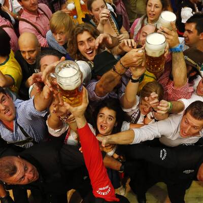 Verregneter Auftakt zum Oktoberfest