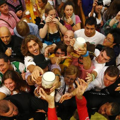 Verregneter Auftakt zum Oktoberfest