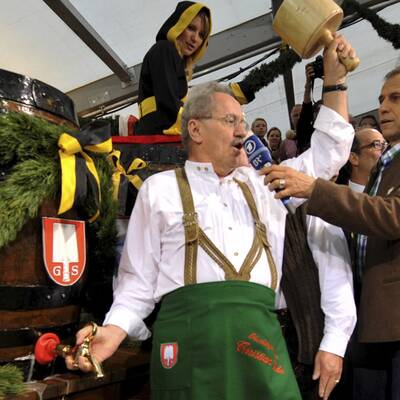 Verregneter Auftakt zum Oktoberfest