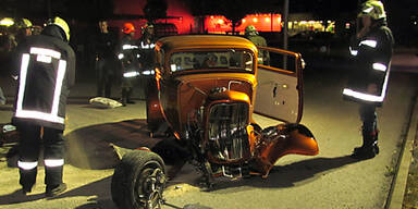 Oldtimer Unfall Vorarlberg