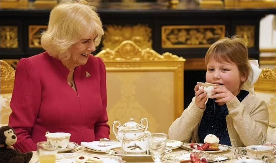 Königin Camilla und Olivia Taylor