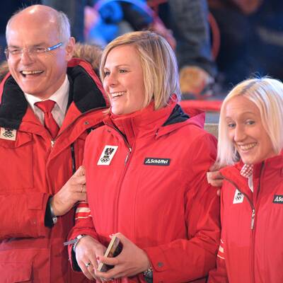 Empfang unserer Olympia-Helden