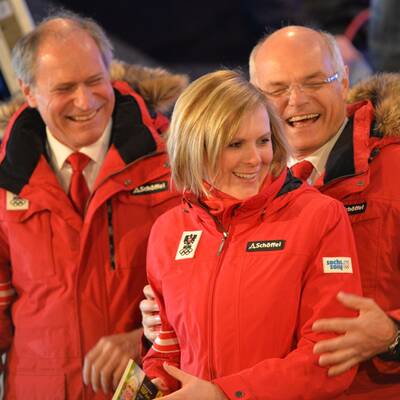 Empfang unserer Olympia-Helden