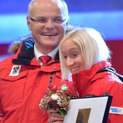 Empfang unserer Olympia-Helden