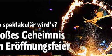 Großes Geheimnis um Eröffnungsfeier