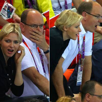 Charlene & Albert jubeln bei Olympia