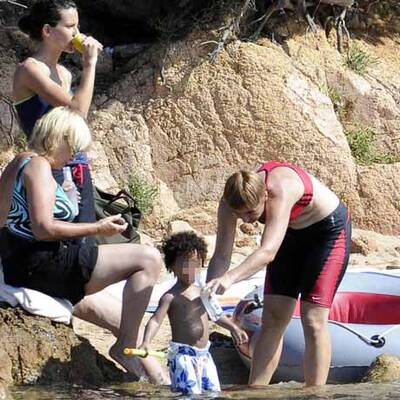 Heidi Klums Familienurlaub in Porto Cervo