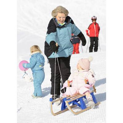 Holländische Königsfamilie in Lech