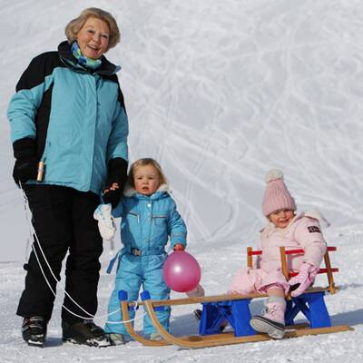 Holländische Königsfamilie in Lech