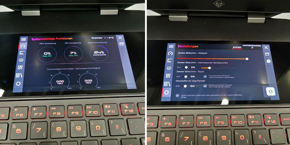 Gaming-Notebook mit 2 Displays im Test
