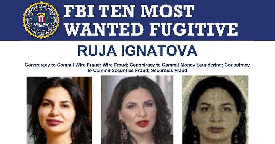 Flüchtige OneCoin Betrügerin, die Bulgarin Ruja Ignatova.