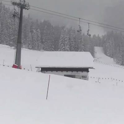 Schnee in Österreich