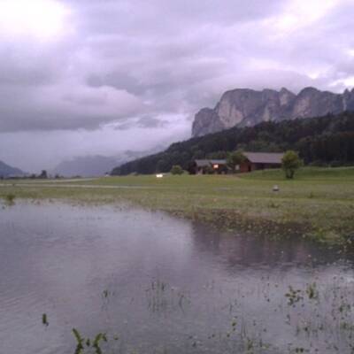 Schlimmes Unwetter in Österreich