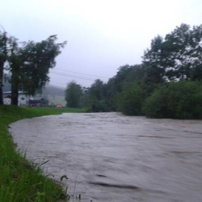 Schlimmes Unwetter in Österreich