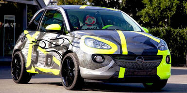 Opel Adam im Valentino Rossi-Look