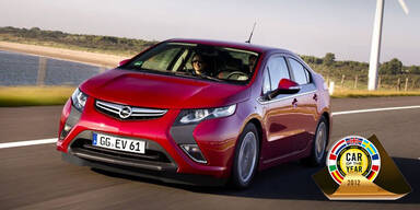 Opel Ampera ist "Car of the Year 2012"