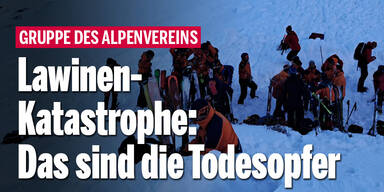 Lawinen-Tote: Das sind die Opfer