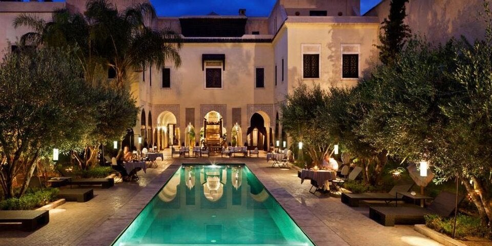 Eine versteckte Wohlfühloase ist der Pool der Villa des Orangers.