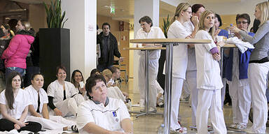 Streik in OÖ Ordensspitälern