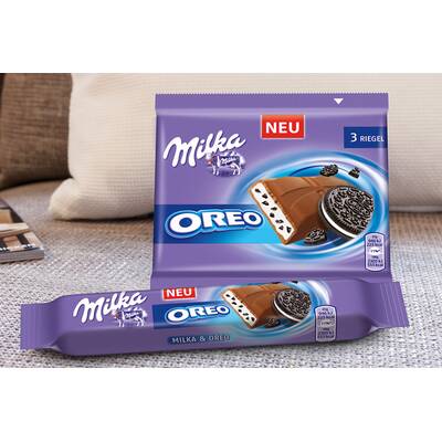 Das Milka Riegel Sortiment für den zarten Genuss