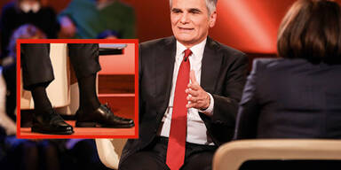 Internet lacht &uuml;ber Style-Panne des Kanzlers